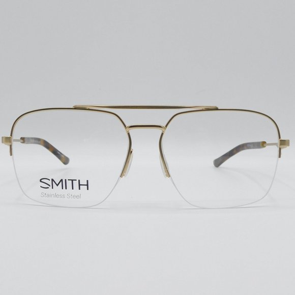 BRAND NEW SMITH OPTICS SIDESTEP AOZ MATTE GOLD UNISEX EYEGLASSES FRAME 5… - Picture 2 of 9